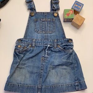 Baby Gap Denim Skirt Overall 18-24M